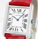 AF Factory Copy Cartier Tank Solo White Dial Red Crocodile Strap Watch (2)_th.jpg